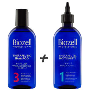 Biozell Therapeutic shampoo ja hoitoneste