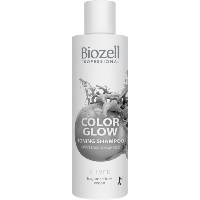 Color Glow Sävyttävä shampoo 200ml Silver