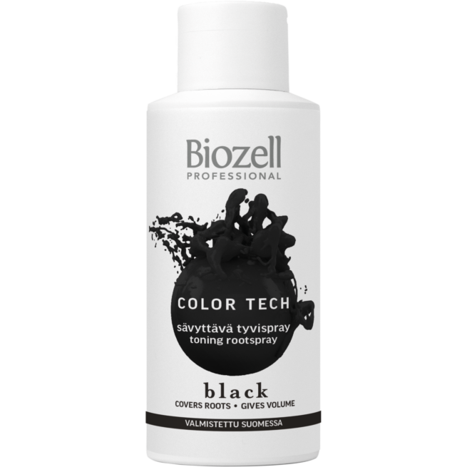 Biozell Professional Color Tech tyvispray Black 100ml