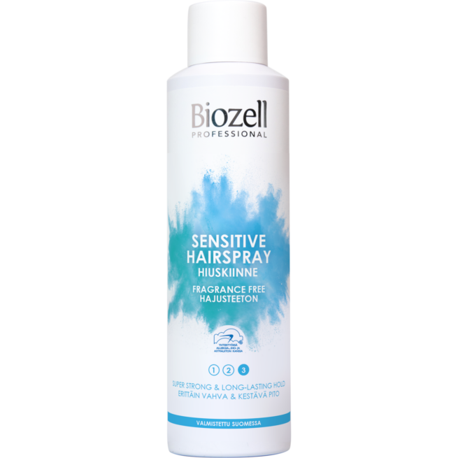 Biozell Professional Hajusteeton hiuskiinne 250ml vahva pito
