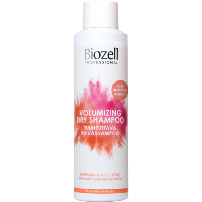 Biozell Professional Tuuheuttava Kuivashampoo 250ml - UUDISTETTU KOOSTUMUS!